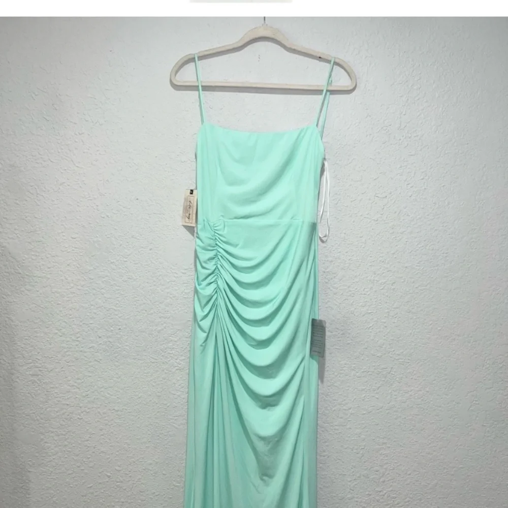 Katie May Los Angeles Great Kate Gown in Supercharged Mint(defects) - Picture 3 of 14